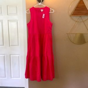 J Crew sun dress new with tags size 6 pink